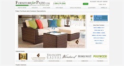 Desktop Screenshot of furnitureforpatio.com